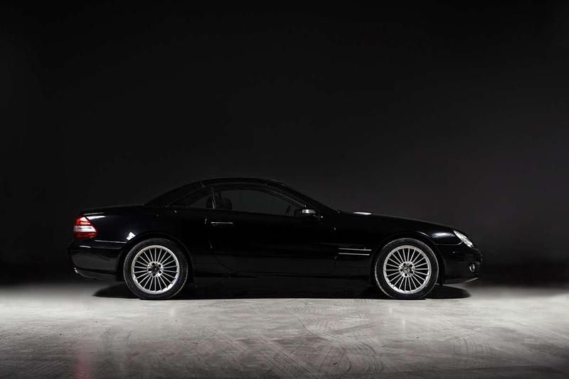 Usado Mercedes SL500 388 CV (285 kW) 2006 Negro Coupe