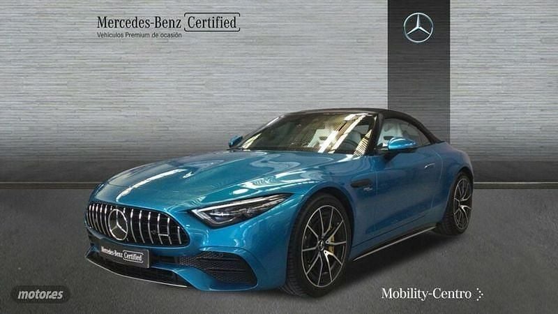 Azul Usado 2024 Mercedes SL43 AMG AMG Descapotable | 127.900 € - Imagen 1/4