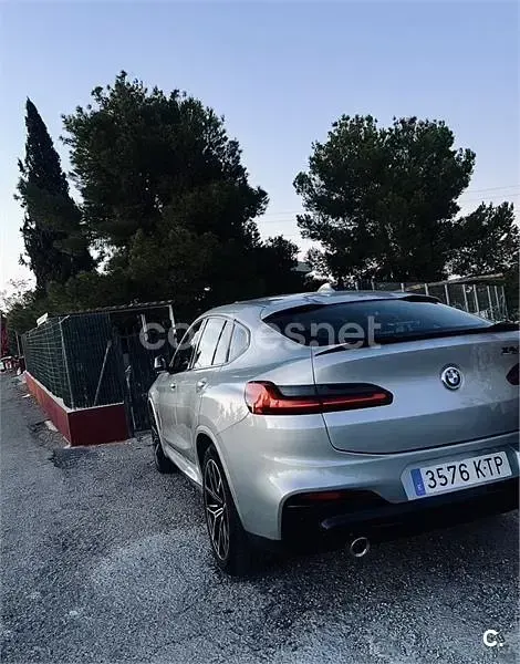 Usado BMW X4 231 CV (169 kW) 2019 Gris / plata SUV