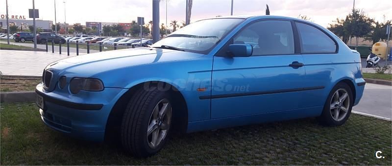 Usado BMW 320 150 CV (110 kW) 2002 Azul Berlina