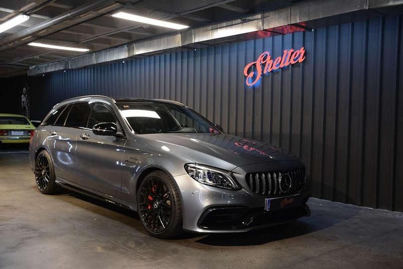 Usado Mercedes C63 AMG AMG 510 CV (375 kW) 2019 Gris Berlina