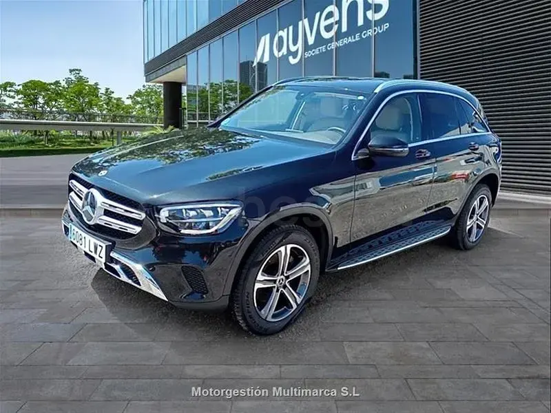 Usado Mercedes GLC220 194 CV (142 kW) 2022 Negro SUV