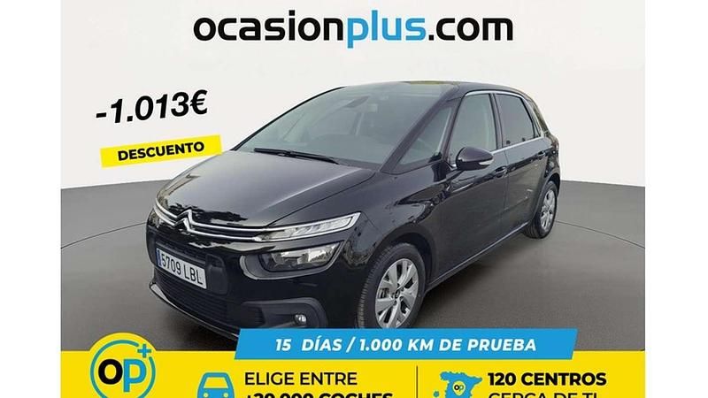 Usado Citroën C4 SpaceTourer Live 131 CV (96 kW) 2019 Negro Monovolumen