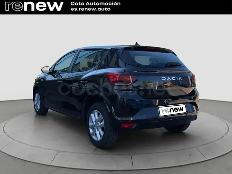 Usado Dacia Sandero Expression 101 CV (74 kW) 2023 Negro Berlina