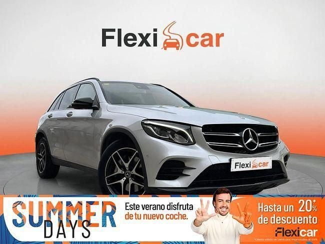 Gris Usado 2019 Mercedes GLC220 SUV | 28.990 € (Precio justo) - Imagen 1/4