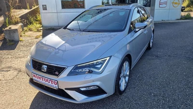 Gris Usado 2017 Seat Leon Familiar | 19.480 € (Caro) - Imagen 1/4