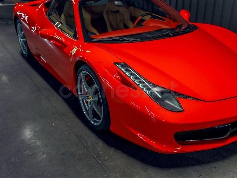 Usado Ferrari 458 570 CV (419 kW) 2012 Rojo Coupe