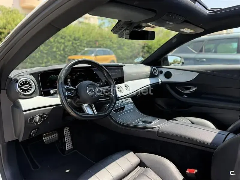 Usado Mercedes E220 194 CV (142 kW) 2023 Blanco Coupe
