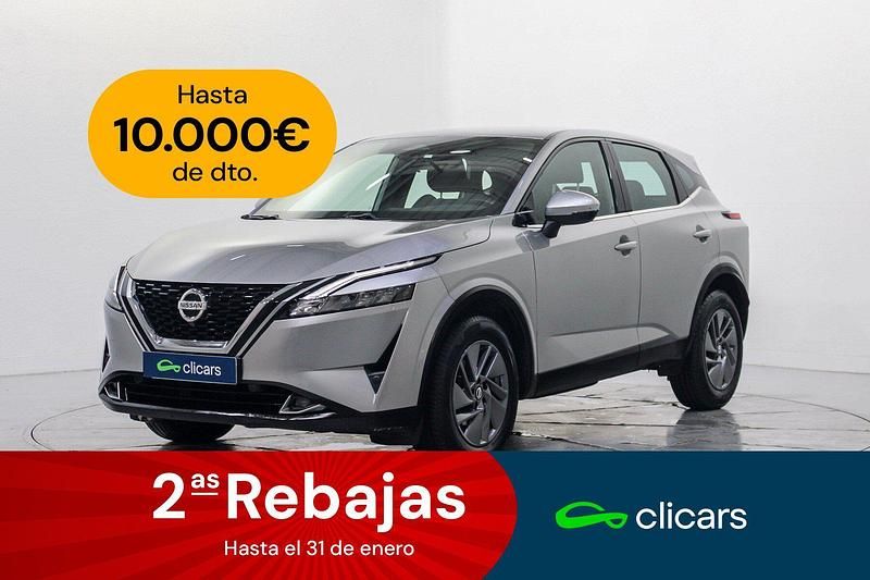 Gris Usado 2021 Nissan Qashqai Acenta SUV | 17.490 € (Caro) - Imagen 1/4