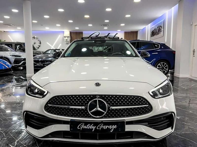 Usado Mercedes C220 200 CV (147 kW) 2022 Blanco Berlina