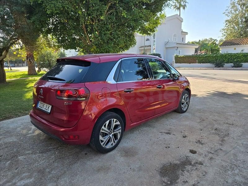 Usado Citroën C4 Picasso Feel 100 CV (73 kW) 2016 Granate Monovolumen