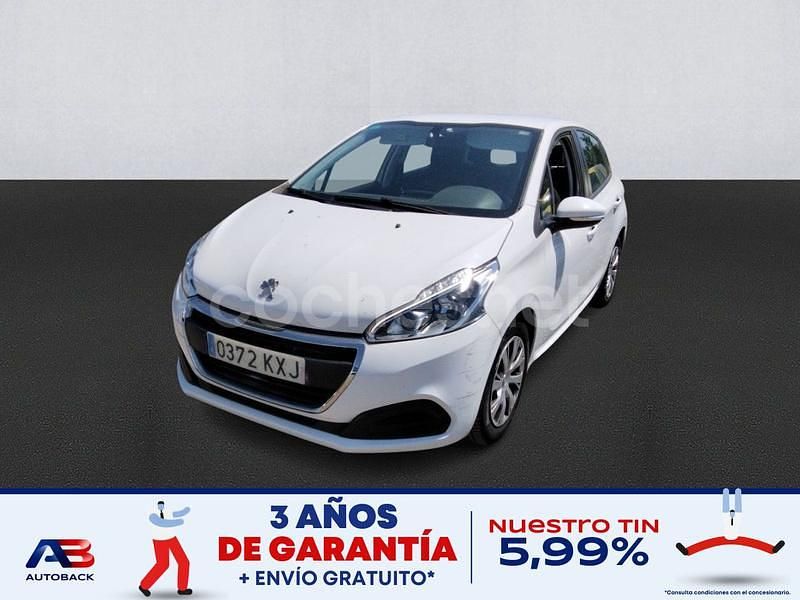 Blanco Usado 2019 Peugeot 208 Active Utilitario | 10.350 € (Buen precio) - Imagen 1/2