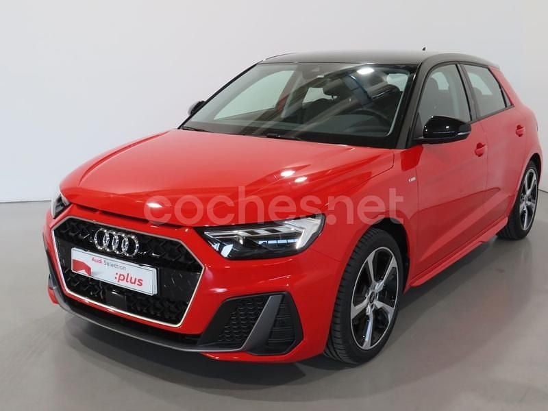 Rojo Usado 2021 Audi A1 Sportback S-Line Utilitario | 19.900 € (Precio justo) - Imagen 1/4