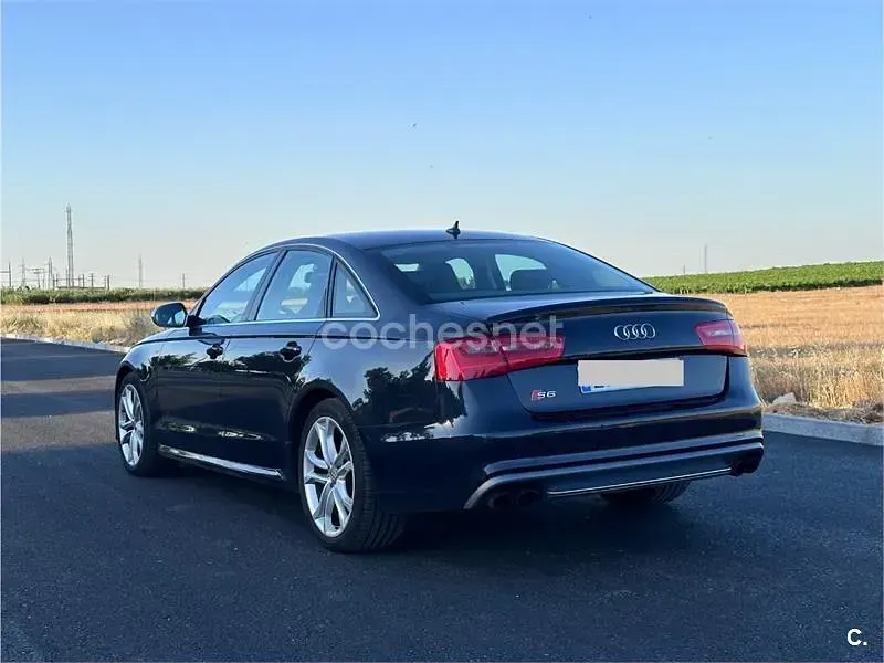 Usado Audi A6 420 CV (308 kW) 2013 Azul Berlina