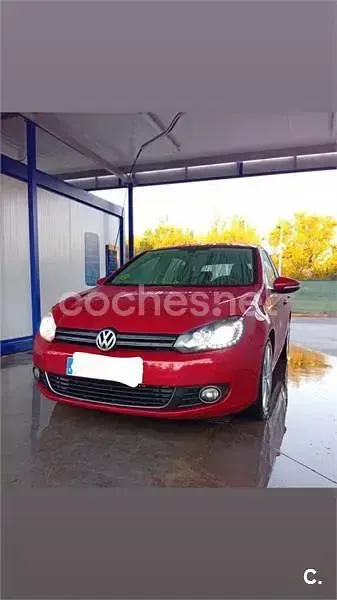 Usado VW Golf VI Sport 105 CV (77 kW) 2011 Rojo Utilitario