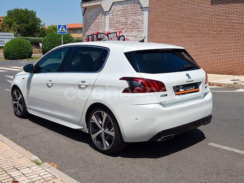 Usado Peugeot 308 GT 180 CV (132 kW) 2018 Blanco Berlina