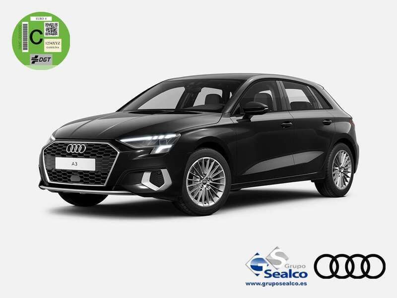 Negro Usado 2023 Audi A3 Sportback Advanced Utilitario | 26.490 € (Precio justo) - Imagen 1/4