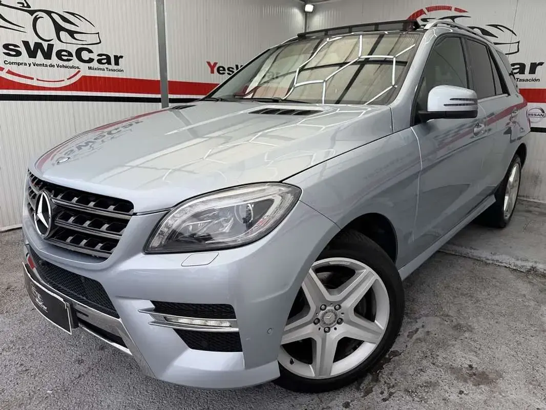 Usado Mercedes ML350 258 CV (189 kW) 2015 Plateado SUV