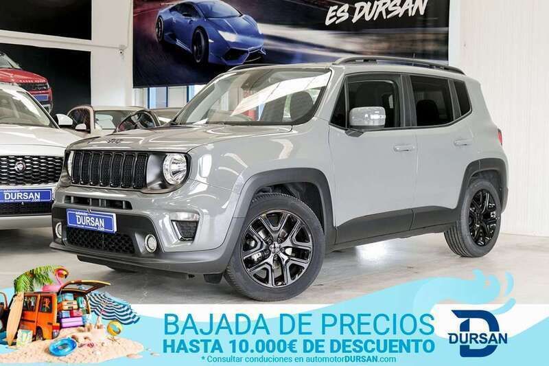 Gris Usado 2021 Jeep Renegade Night Eagle SUV | 14.690 € (Precio justo) - Imagen 1/4
