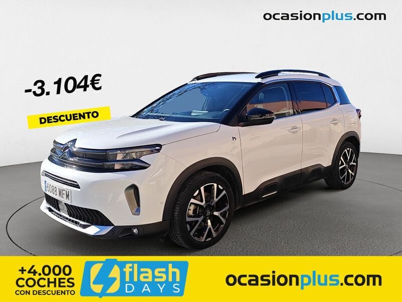Blanco Usado 2023 Citroën C5 Aircross Shine SUV | 23.990 € (Precio justo) - Imagen 1/4