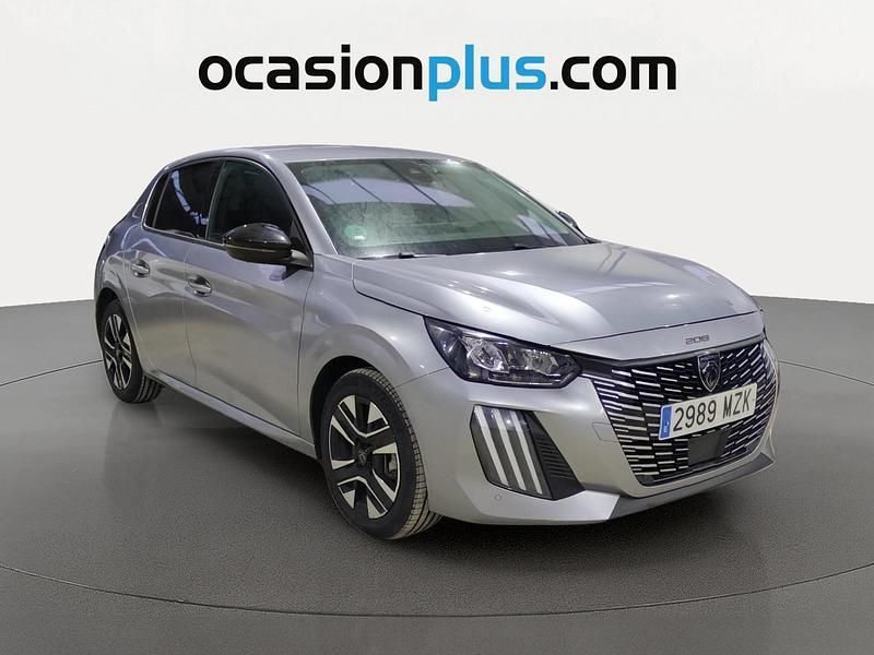 Usado Peugeot 208 Allure 102 CV (75 kW) 2025 Gris Utilitario