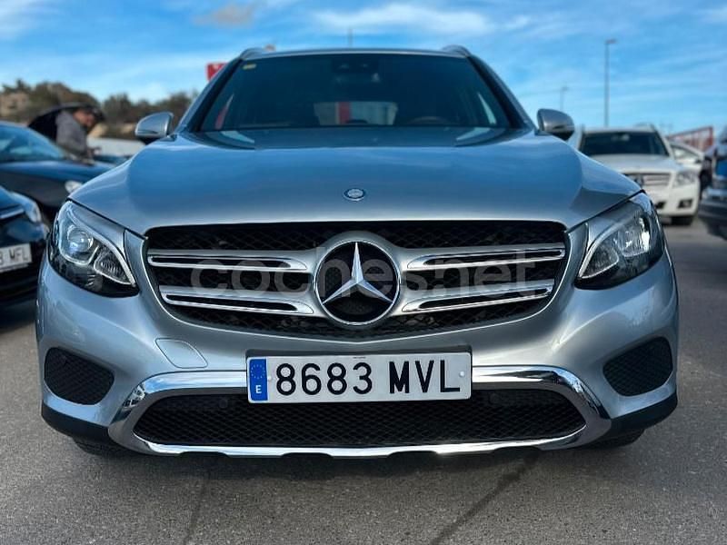 Usado Mercedes GLC250 204 CV (150 kW) 2016 Azul SUV