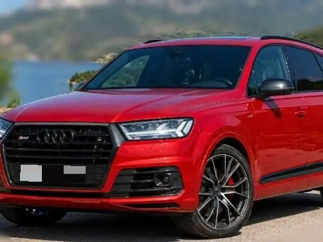 Usado Audi Q7 Premium 435 CV (319 kW) 2017 Rojo SUV