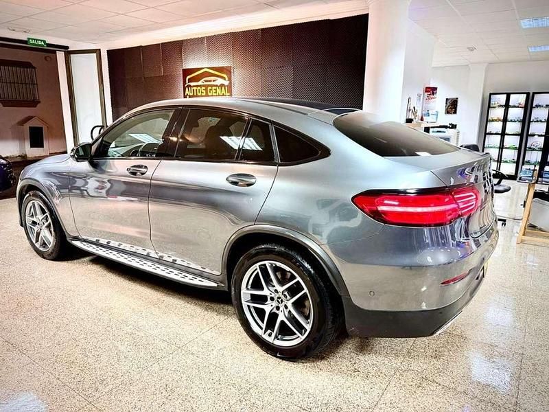 Usado Mercedes GLC250 204 CV (150 kW) 2018 Gris Coupe
