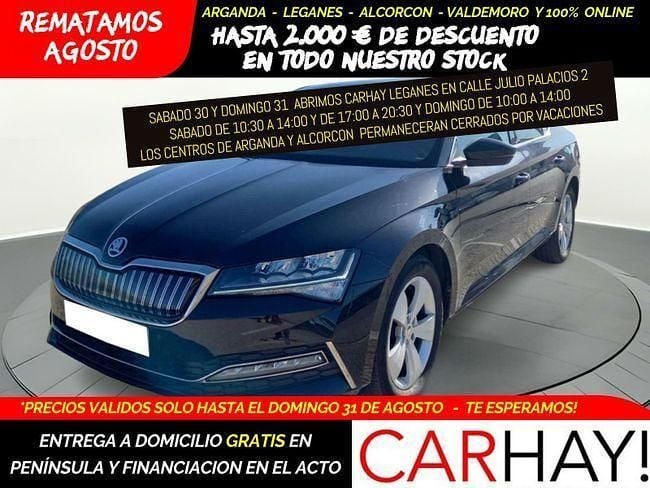 Negro Usado 2021 Skoda Superb Ambition Berlina | 20.990 € (Precio justo) - Imagen 1/4