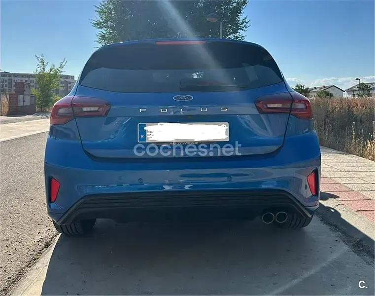 Usado Ford Focus ST-Line X 125 CV (91 kW) 2022 Azul Berlina