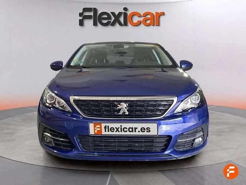 Usado Peugeot 308 Access 110 CV (80 kW) 2020 Azul Utilitario