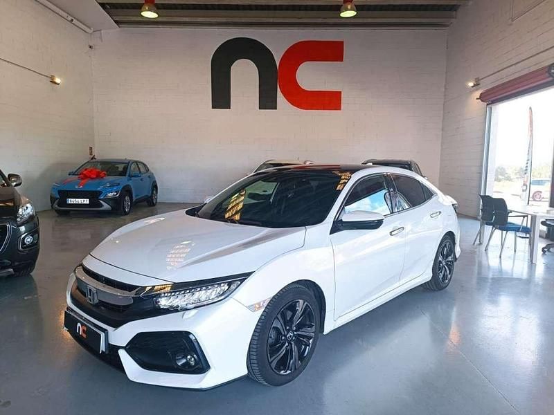 Blanco Usado 2018 Honda Civic Prestige Utilitario | 19.500 € (Precio justo) - Imagen 1/4