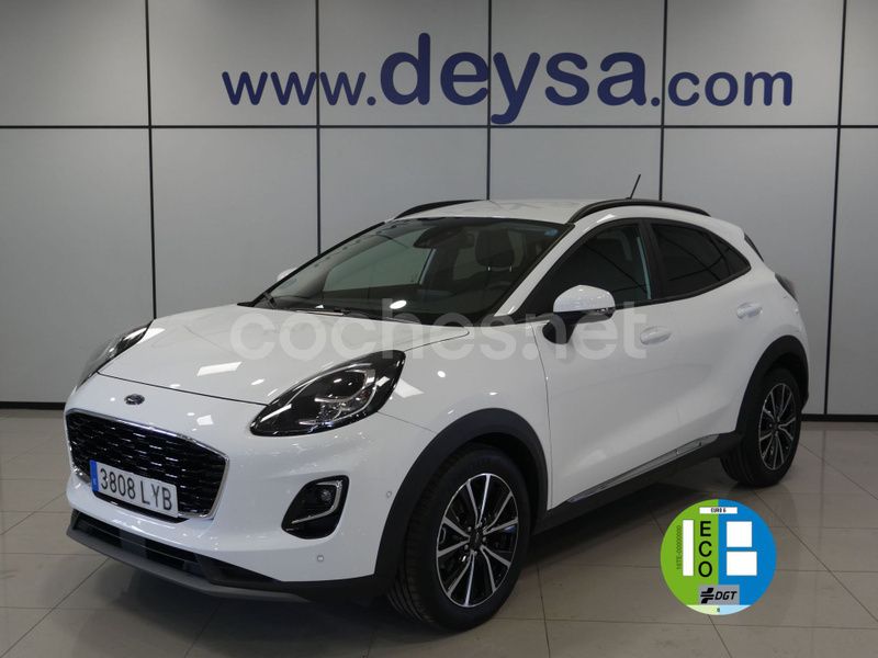 Blanco Usado 2022 Ford Puma Titanium SUV | 17.490 € (Precio justo) - Imagen 1/4