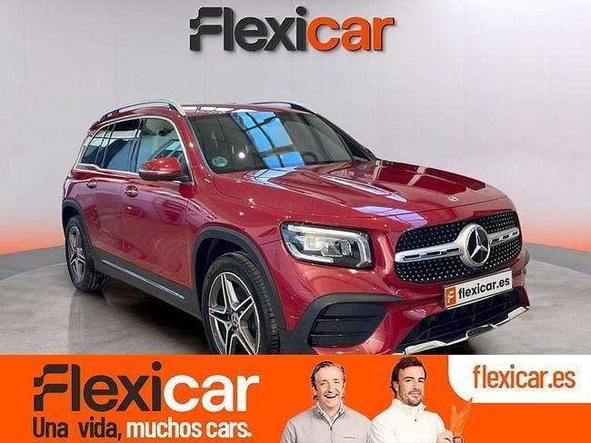 Usado Mercedes GLB200 150 CV (110 kW) 2021 Rojo SUV