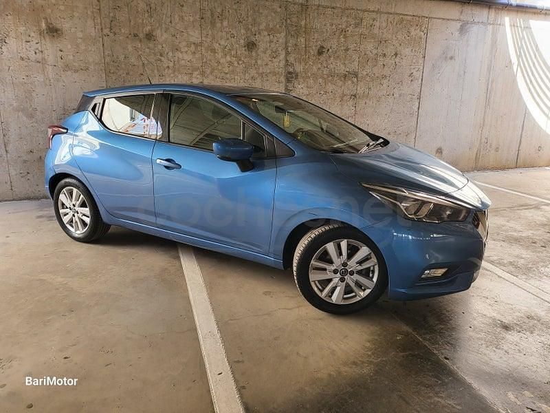 Usado Nissan Micra Acenta 100 CV (73 kW) 2019 Azul Utilitario