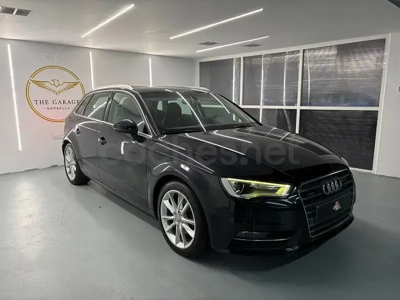 Usado Audi A3 Ambition 150 CV (110 kW) 2014 Negro Berlina