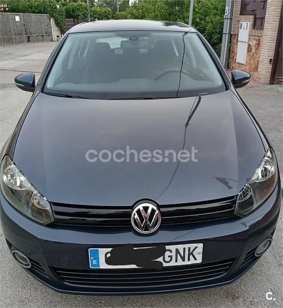 Usado VW Golf VI Advance 110 CV (80 kW) 2009 Azul Utilitario