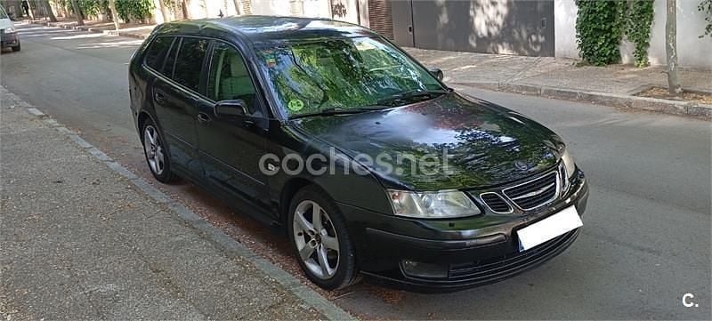 Usado Saab 9-3 Vector 150 CV (110 kW) 2007 Negro Utilitario
