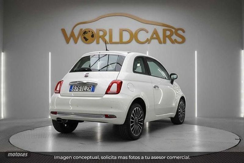 Usado Fiat 500 70 CV (51 kW) 2022 Blanco Utilitario