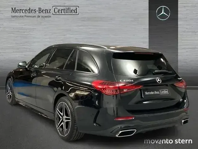 Usado Mercedes C220 200 CV (147 kW) 2024 Negro Familiar