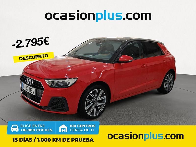 Rojo Usado 2022 Audi A1 Advanced Plus Utilitario | 18.100 € (Precio justo) - Imagen 1/4