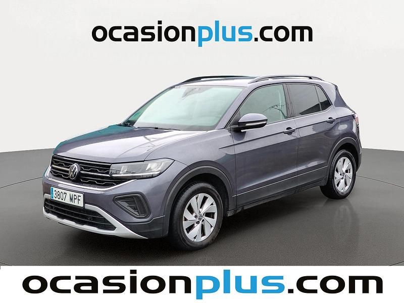 Gris Usado 2024 VW T-Cross Life SUV | 18.410 € (Precio justo) - Imagen 1/4