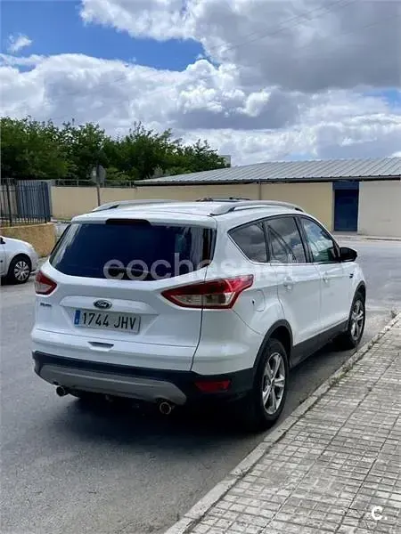 Brugt Ford Kuga Titanium 120 HK (88 kW) 2015 Hvid SUV