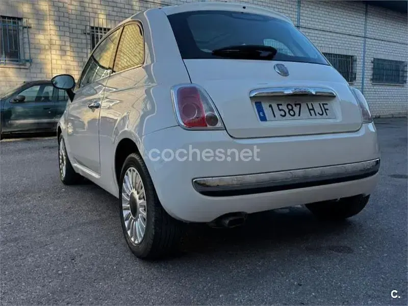 Usado Fiat 500 69 CV (50 kW) 2012 Blanco Berlina