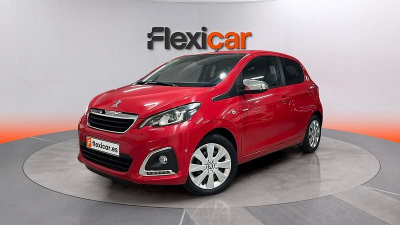 Usado Peugeot 108 Active 72 CV (52 kW) 2021 Rojo Utilitario