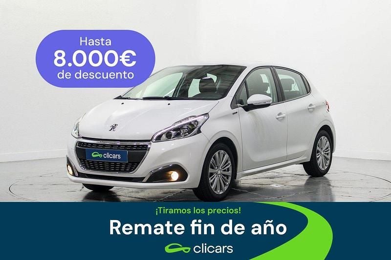 Blanco Usado 2018 Peugeot 208 Signature Sky Utilitario | 8590 € (Precio justo) - Imagen 1/4