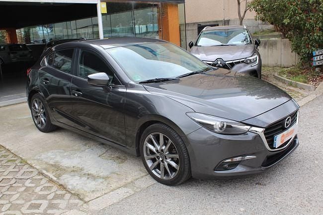 Usado Mazda 3 150 CV (110 kW) 2018 Gris Utilitario