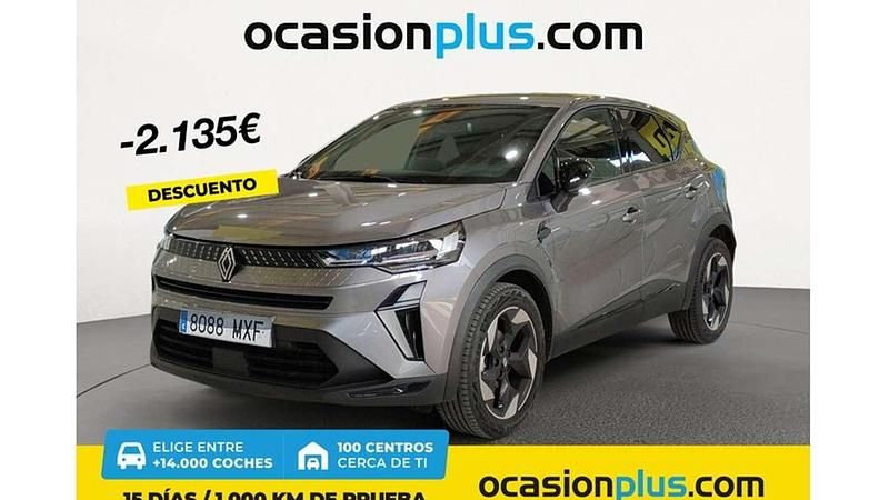 Gris Usado 2024 Renault Captur Techno SUV | 20.446 € (Precio justo) - Imagen 1/4