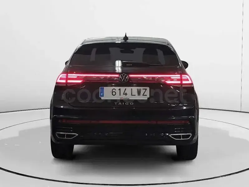 Usado VW Taigo R-line 150 CV (110 kW) 2022 Negro SUV