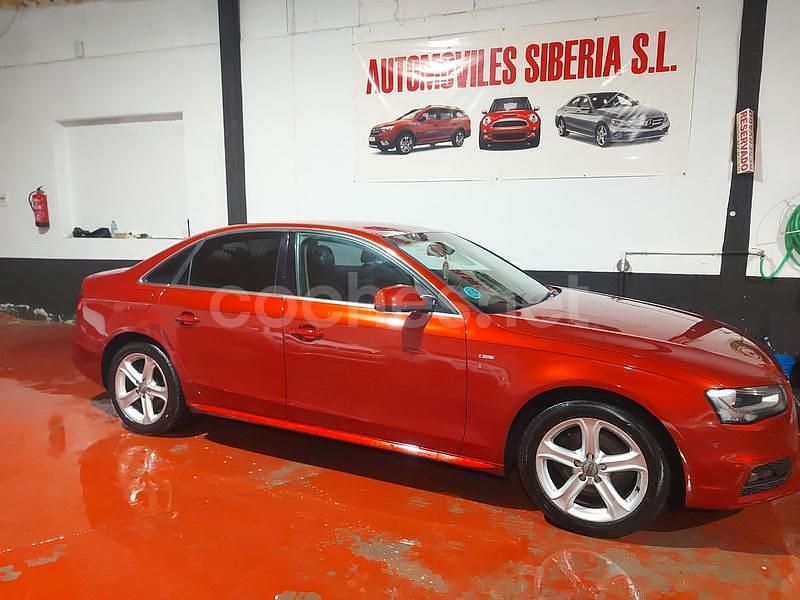 Usado Audi A4 S-Line 150 CV (110 kW) 2015 Granate Berlina